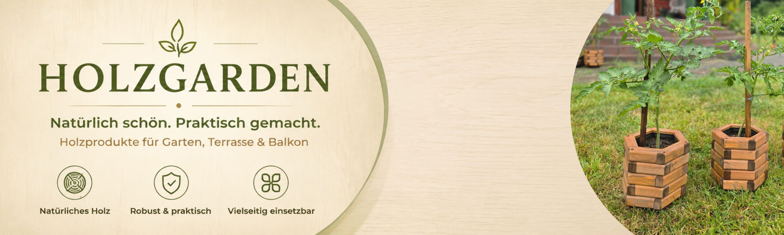 HOLZGARDEN Holzprodukte für Garten Terrasse und Balkon